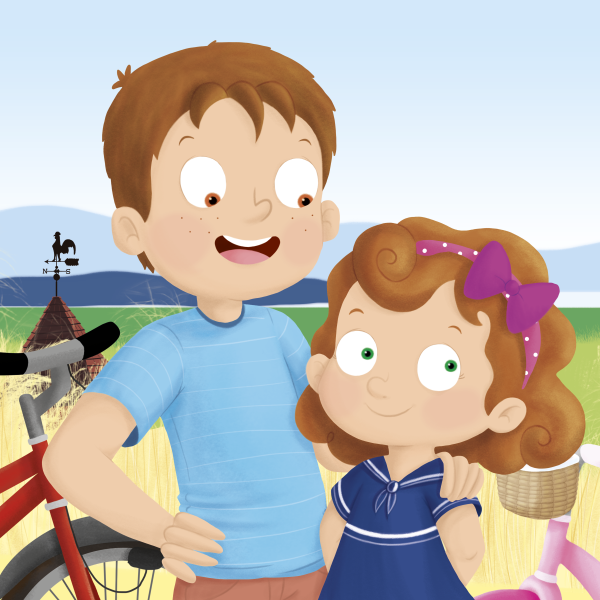 Théo et Mia Latraverse